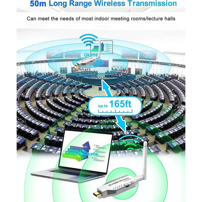 Extension Sans Fil HDMI 50M Plug and Play