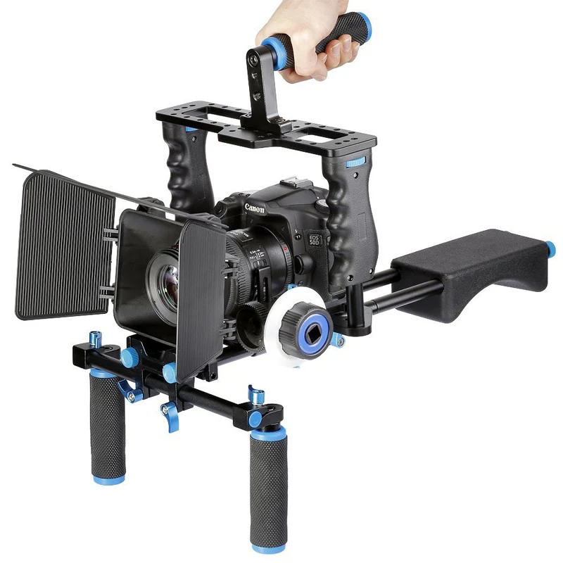 DSLR Rig Caméra Cage Kit Stabilisateur