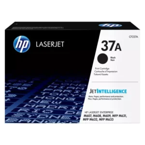 Cartouche de toner noir authentique HP 37A
