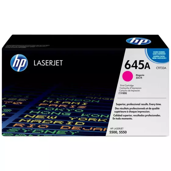 HP 645A Toner LaserJet Authentique